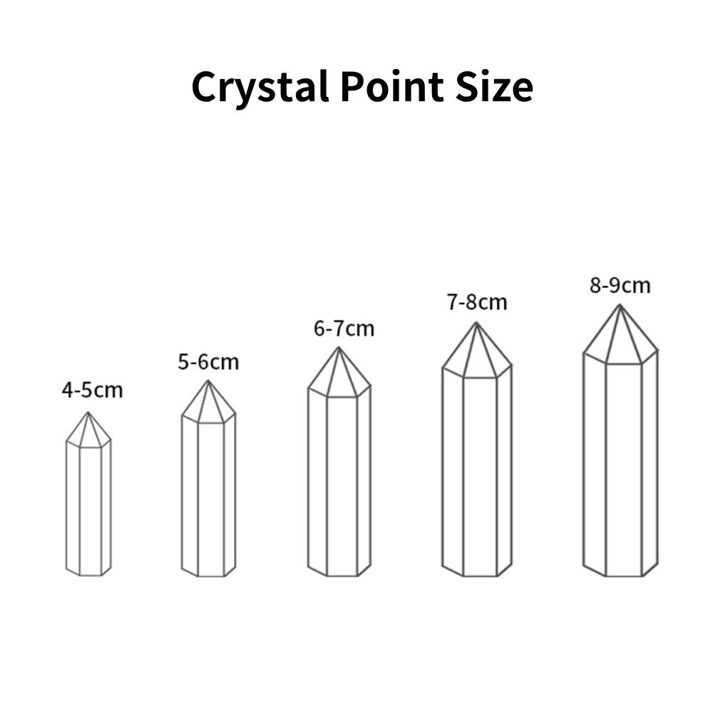 Ovivra Amethyst Crystal Point – Purple Healing Crystal for Third Eye & Crown Chakra