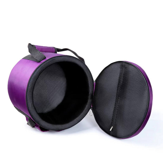 Portable quartz singing bowl travel case