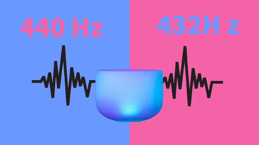 432Hz vs 440Hz Crystal Singing Bowls