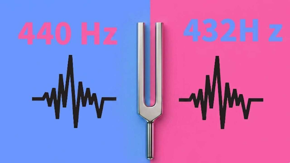 the different of 440hz and 432hz tuning fork