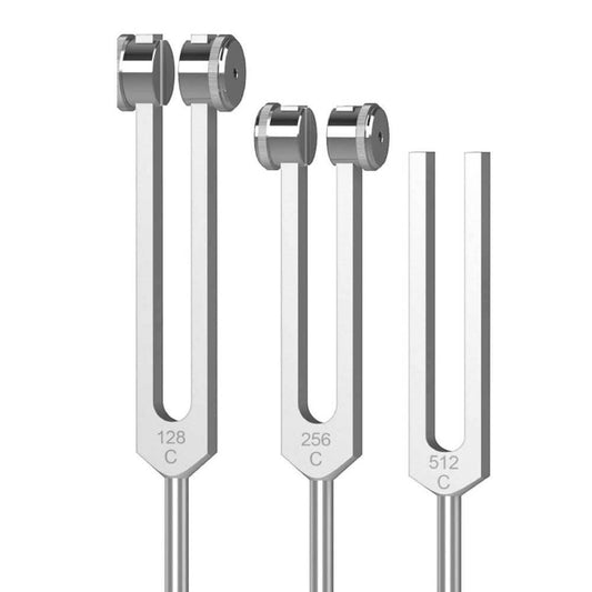 128Hz-256Hz-512Hz tuning fork