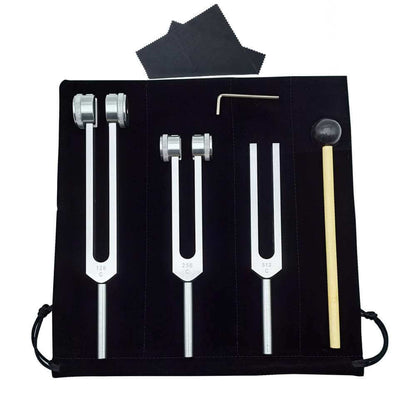 128Hz 256Hz 512Hz tuning forks set