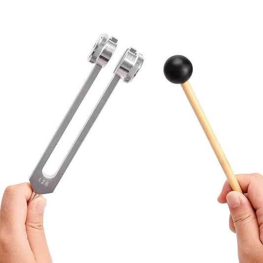  128 Hz Weighted Tuning Fork 