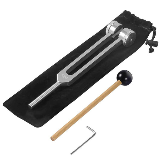  128 Hz Weighted Tuning Fork  set