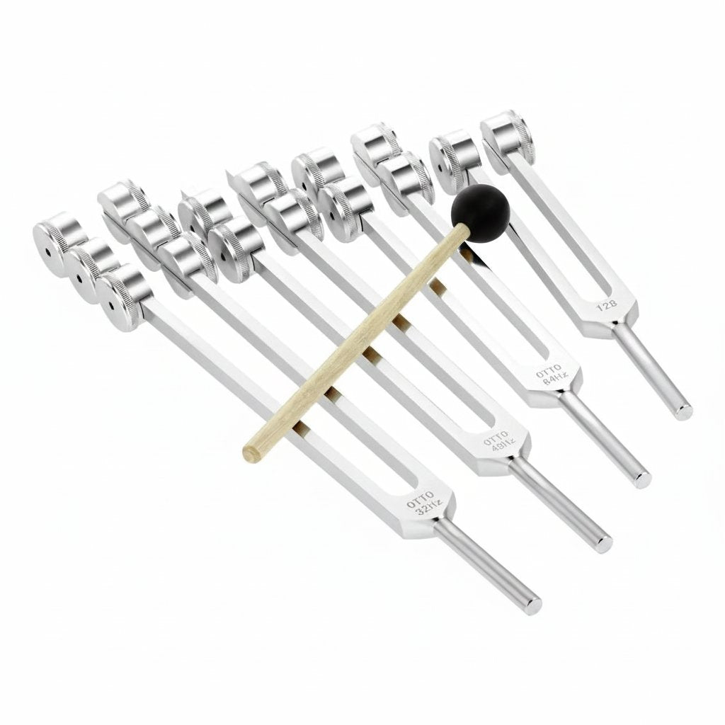 Otto Weighted Tuning Fork Set for Body Deep Relaxation - Ovivra
