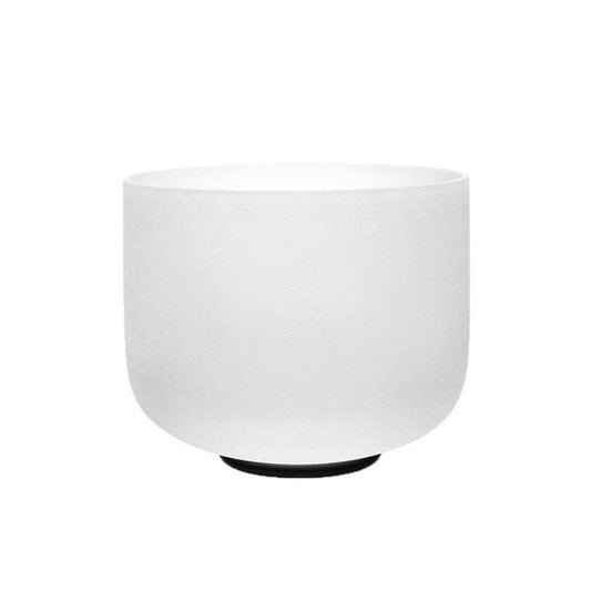 432Hz frosted quartz crystal singing bowl