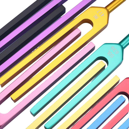Ovivra 9 Solfeggio Tuning Fork Set — Restore Inner Peace & Harmonize Energy Ovivra