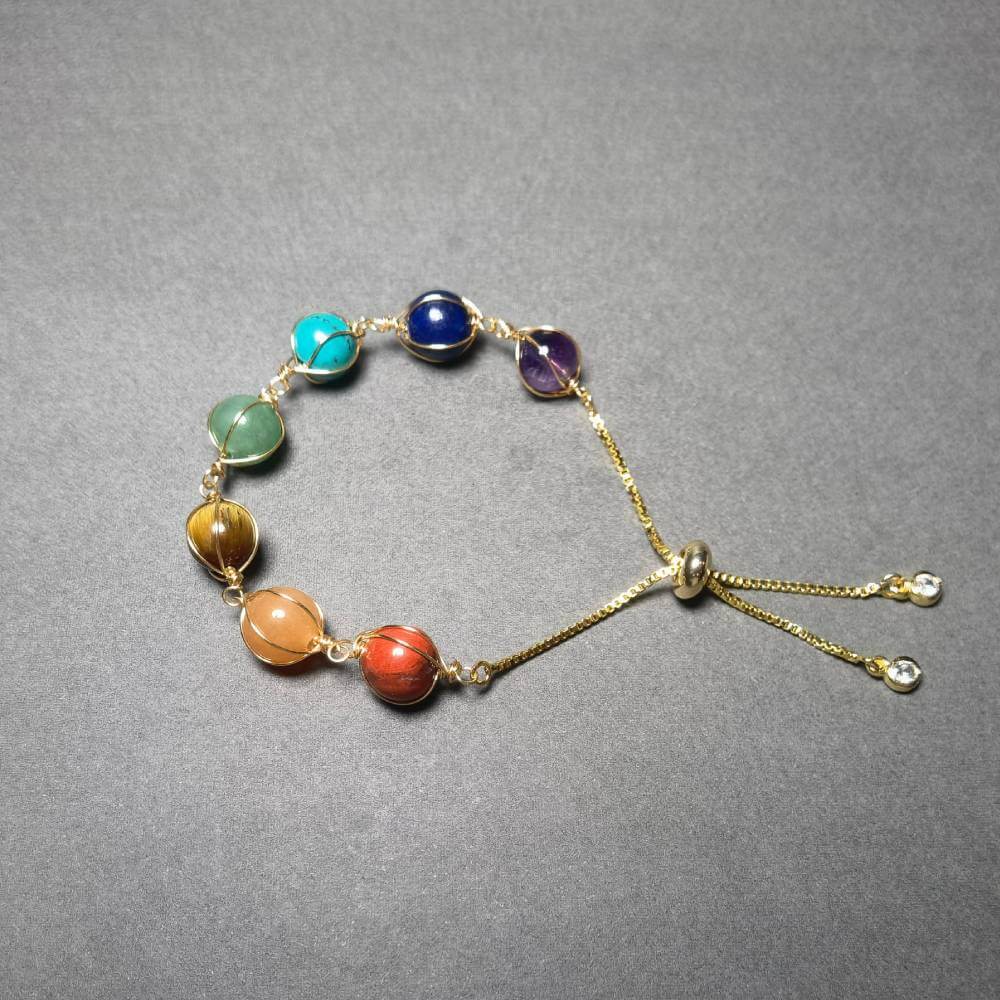 7 chakra bracelet jewelry