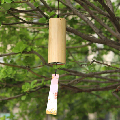 Ovivra Bamboo Wind Chime for Sound Healing & Meditation & Emotional Calm