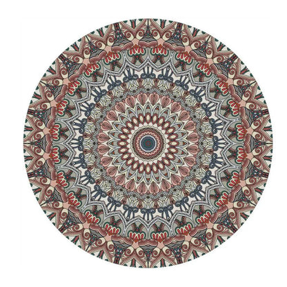 Bohemian meditation rug