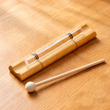 Crystal Energy Bar Chime for full-body vibration and relaxation