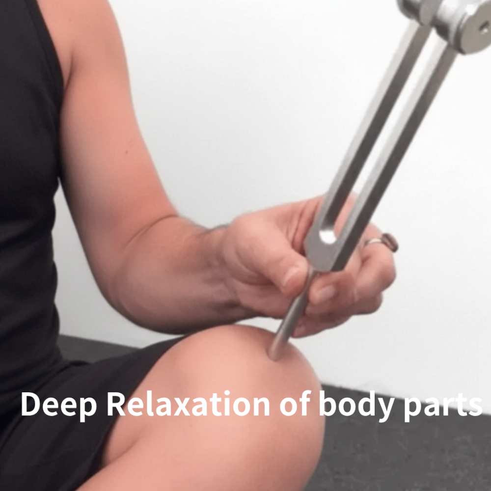 Ovivra 128 Hz, 136.1 Hz, 256 Hz & 384 Hz Tuning Fork Set – Sound Healing & Chakra Balancing Kit ovivra