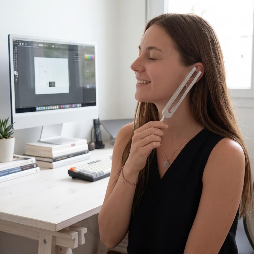 tuning fork for Focus and Mental Clarity