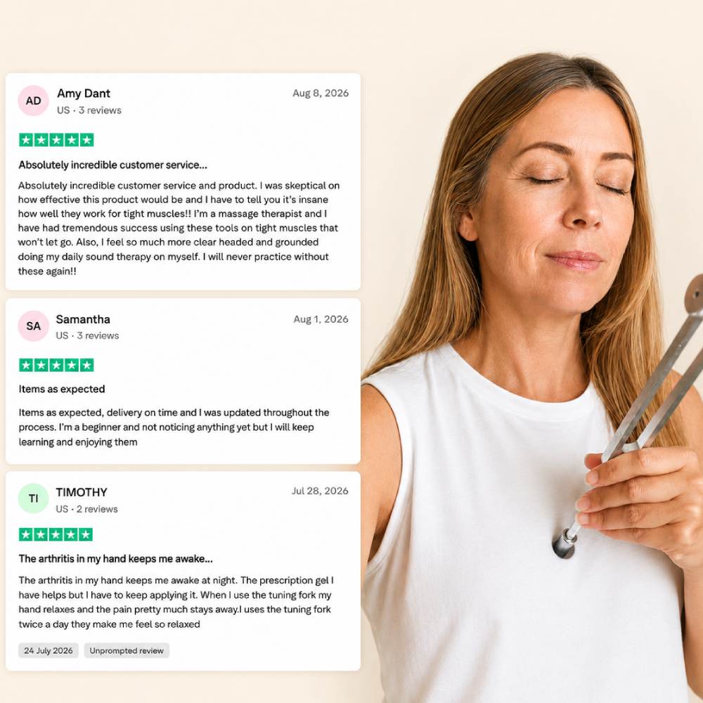 Harmonic Balance Tuning Fork Set