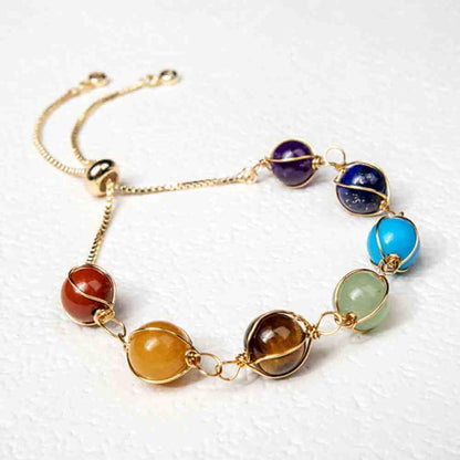 Healing crystal bracelet