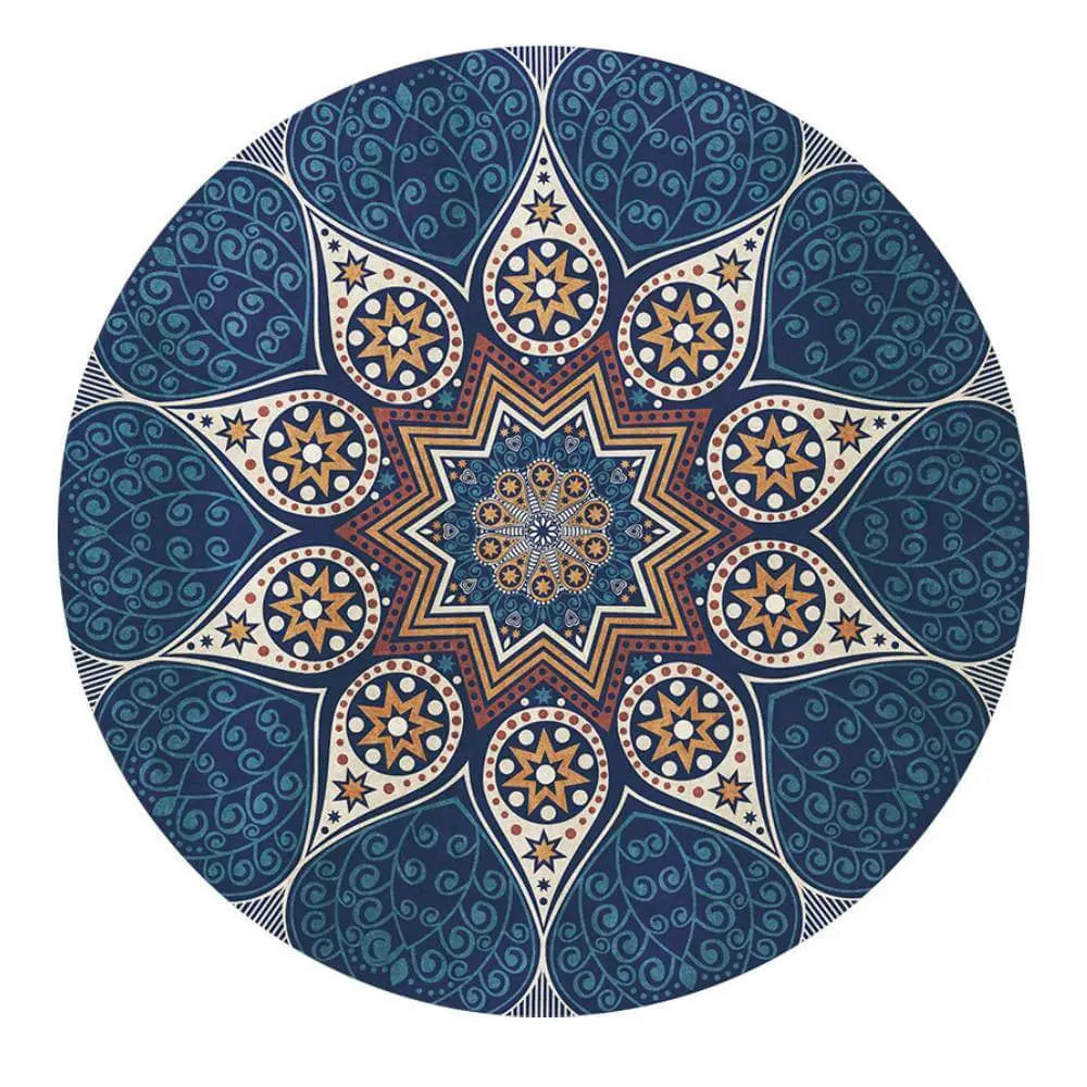Mandala yoga rug