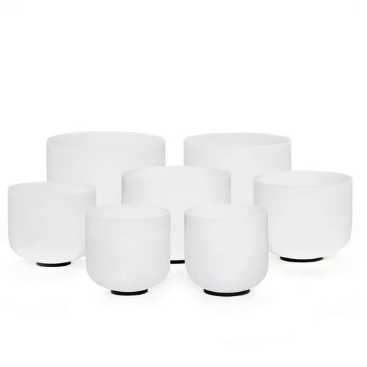 Meditation with 7 Chakra Quartz Crystal Bowls