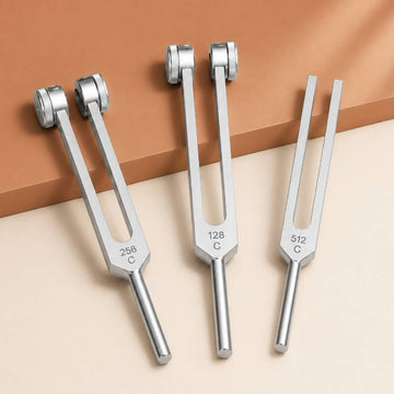 128Hz, 256Hz, 512Hz Octave Tuning Fork Set 