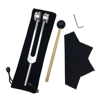 Om 136.1 Hz tuning fork set