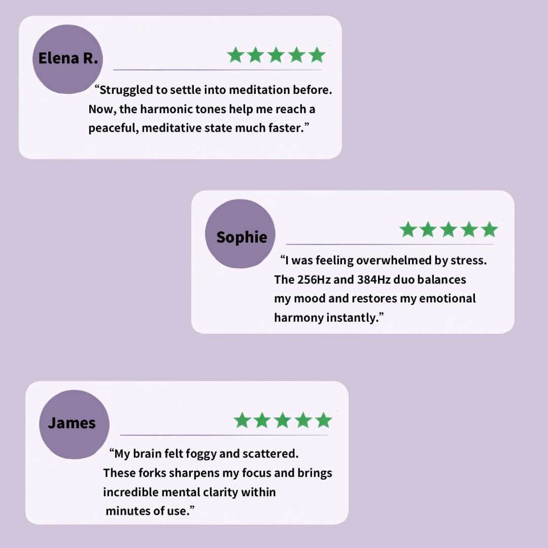 healing-tuning-fork-set-128hz-136hz-256hz-384hz review