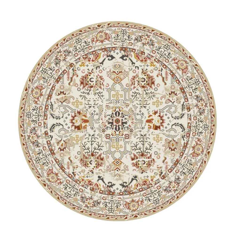 Round mandala rug