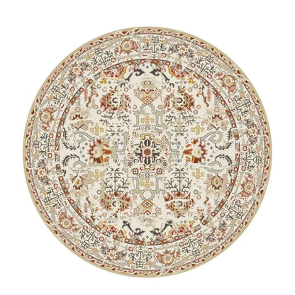 Round mandala rug