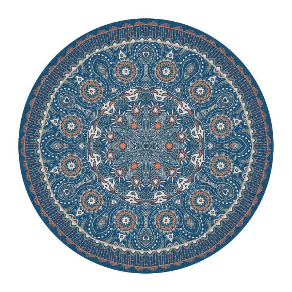 Seven chakra rug