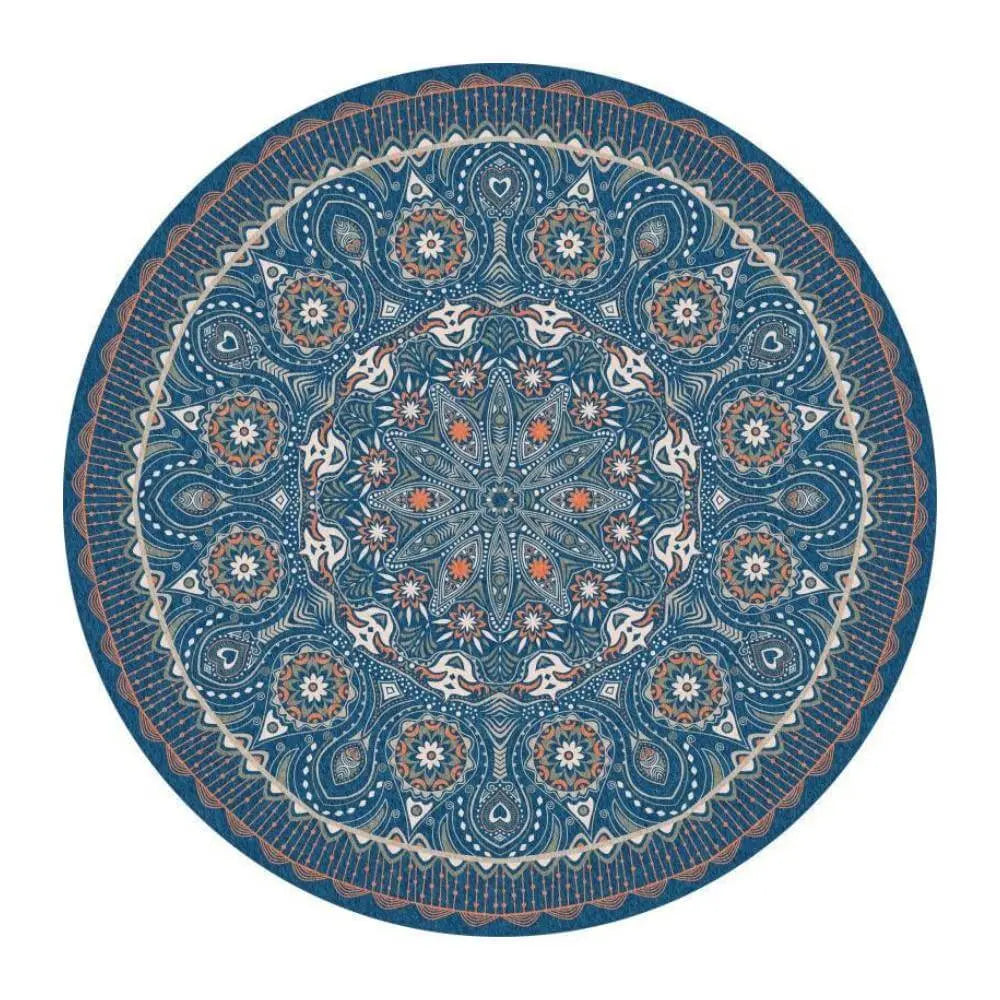 Seven chakra rug