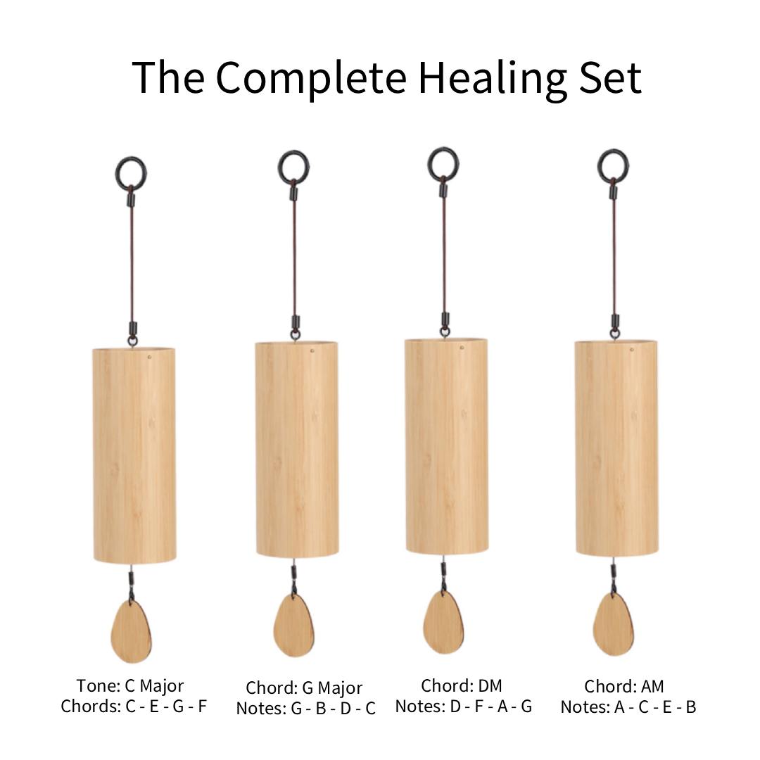 Ovivra Bamboo Wind Chime for Sound Healing & Meditation & Emotional Calm
