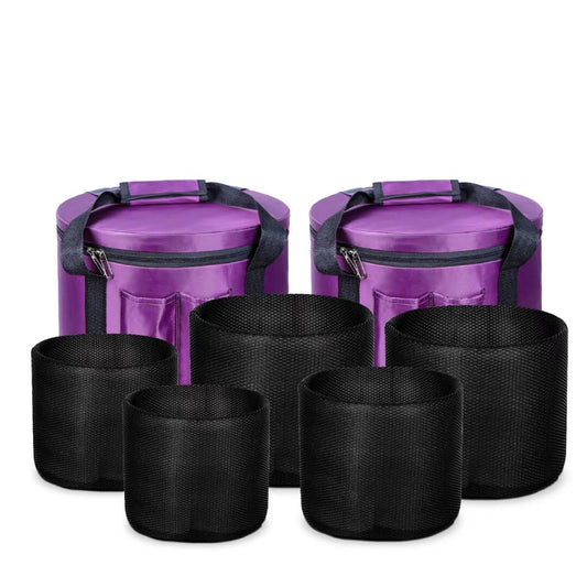 Thick padded crystal singing bowl carry bag