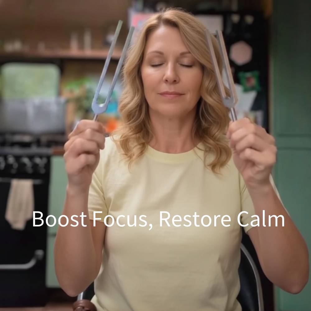 Ovivra 128 Hz Weighted Tuning Fork for Deep Relaxation and Meditation