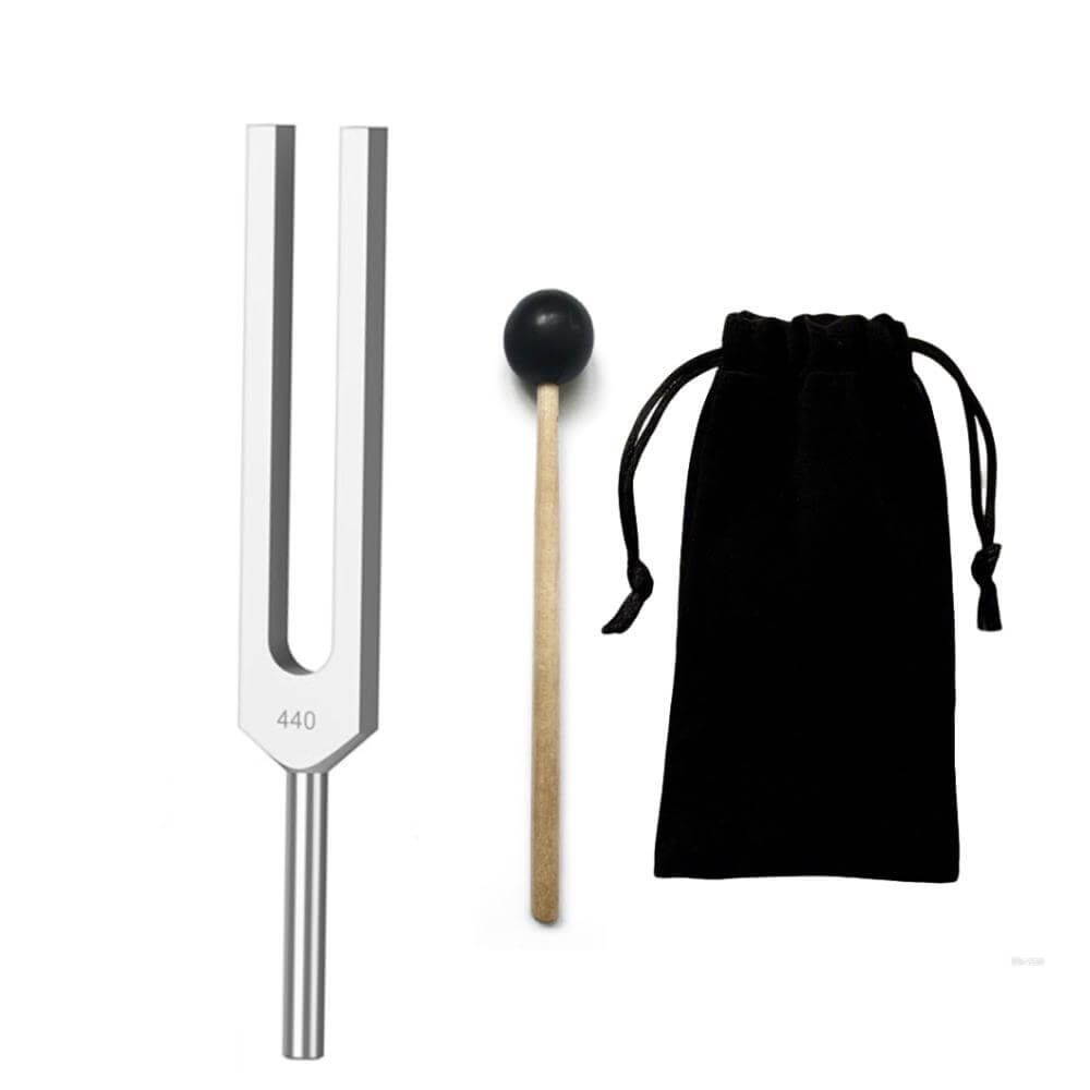 a tuning fork off requency 440hz