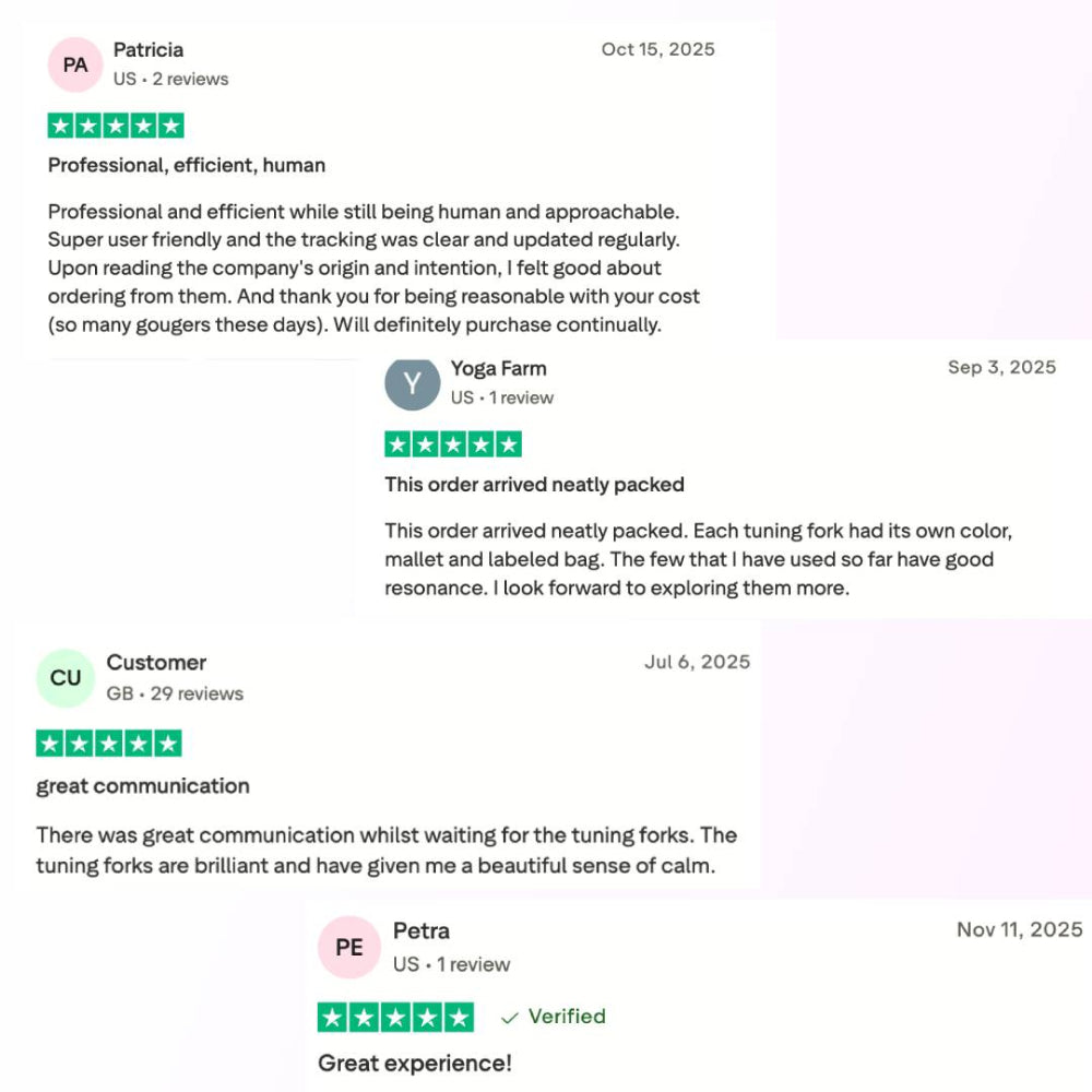 good review for ovivra tuning fork
