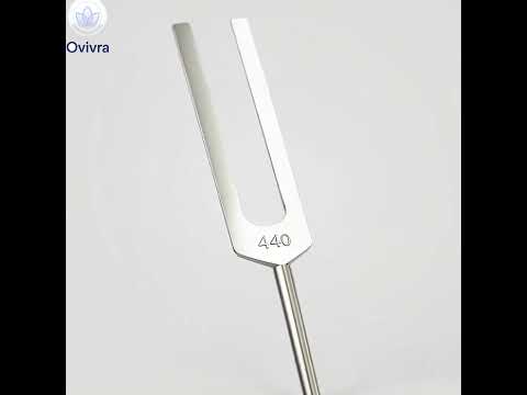 Ovivra Standard Musical Pitch 440Hz Tuning Fork for Sound Therapy