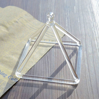 quartz crystal pyramid