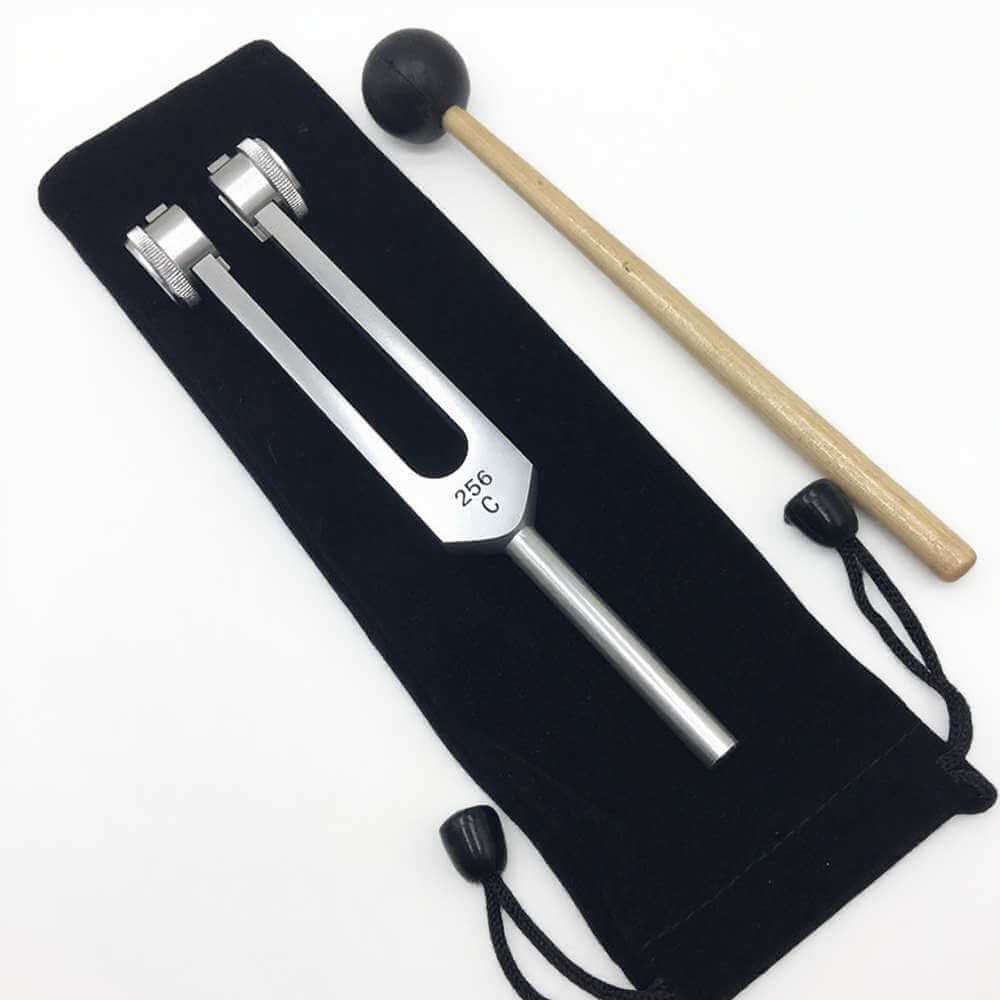 256Hz tuning fork for grounding