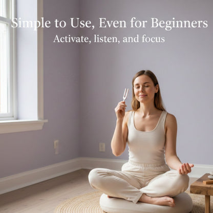 Ovivra 174 Hz Sound‑Healing Tuning Fork for Anxiety Relief