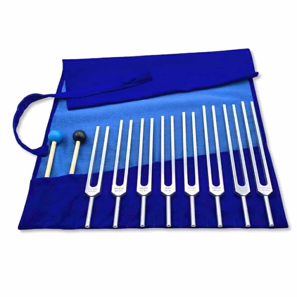 unweighted planetary tuning fork set