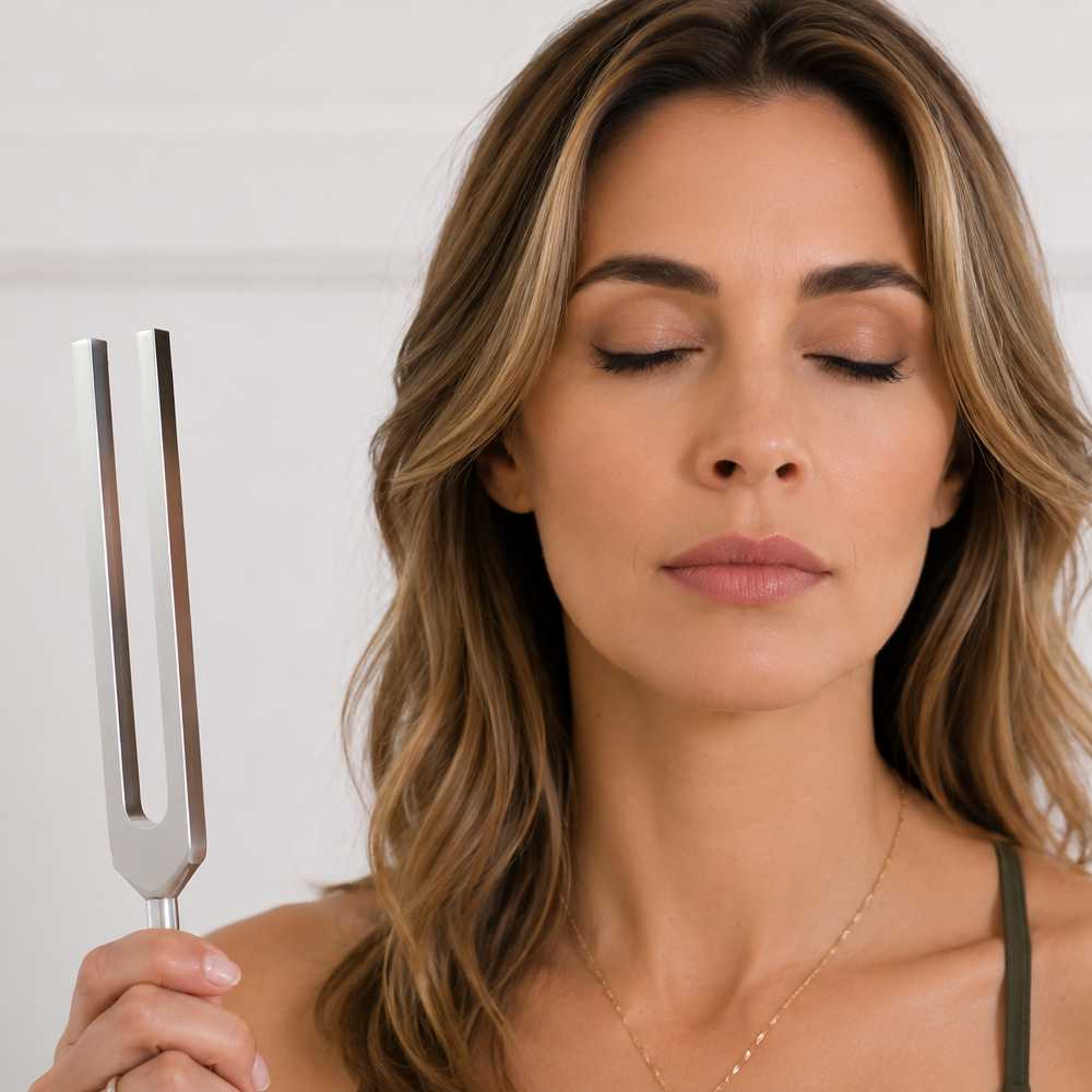 unweighted tuning fork