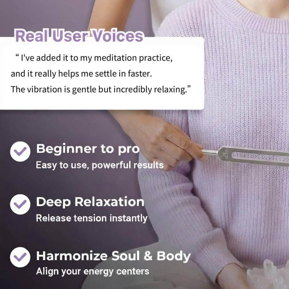 Ovivra 528 Hz Love Frequency Tuning Fork for Healing and Emotional Bal ovivra Ovivra 528 Hz Love Frequency Tuning Fork for Healing and Emotional Bal ovivra